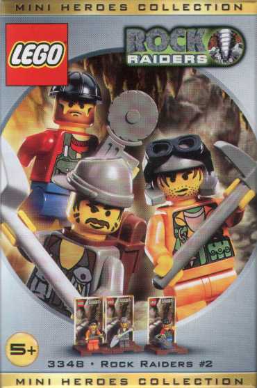 LEGO® Three Minifig Pack - Rock Raiders #2