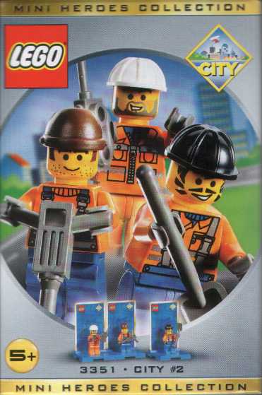 LEGO® Three Minifig Pack - City #2