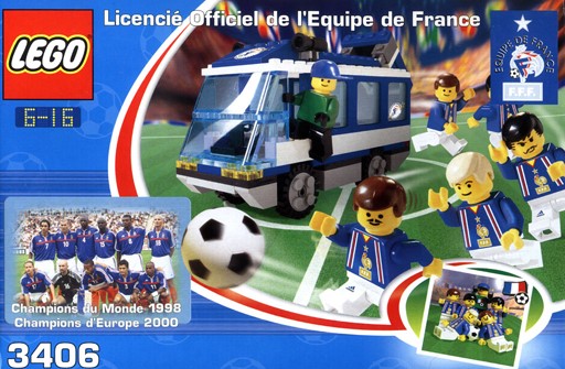 LEGO® French Team Bus