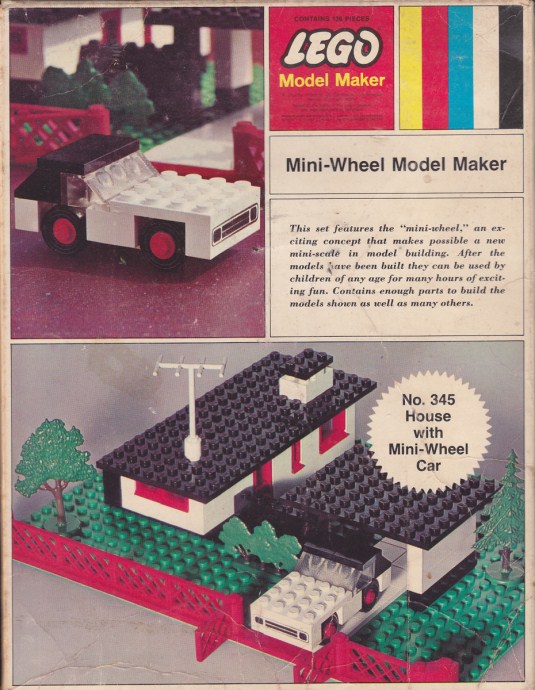 LEGO® House with Mini-Wheel Car