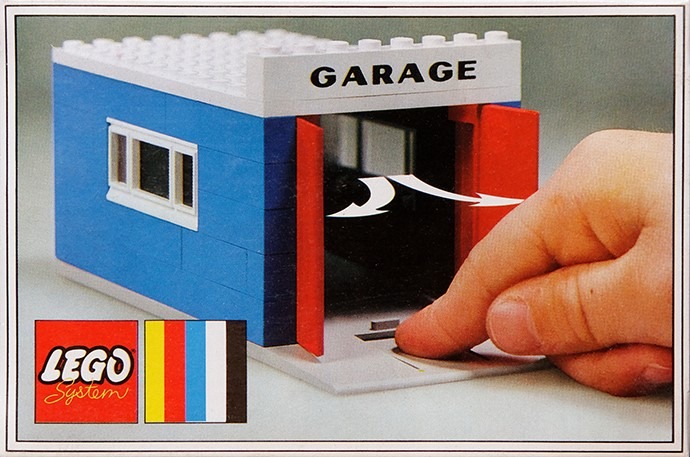LEGO® Garage with Automatic Doors