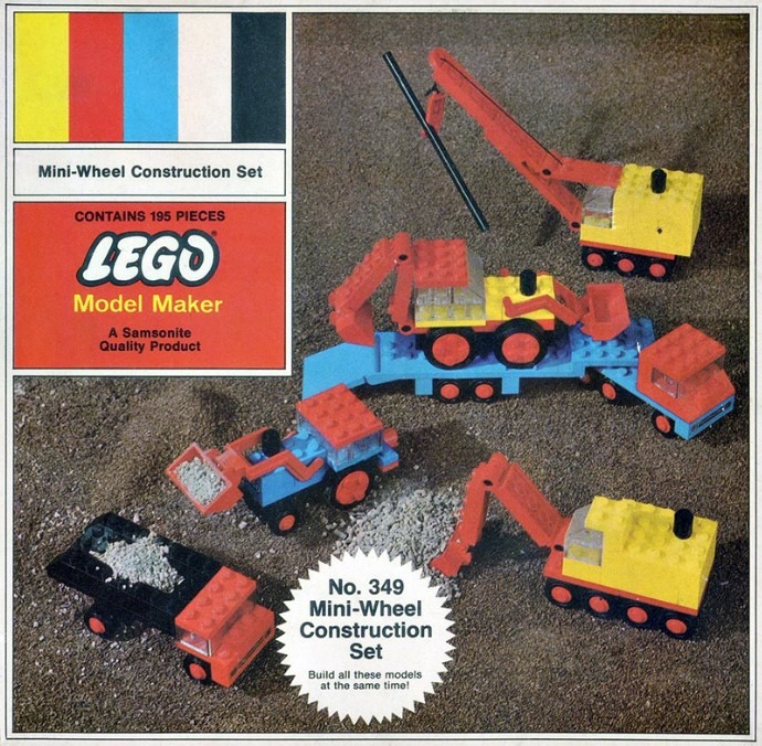 LEGO® Mini-Wheel Construction Set
