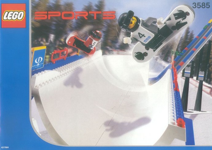 LEGO® Snowboard Super Pipe