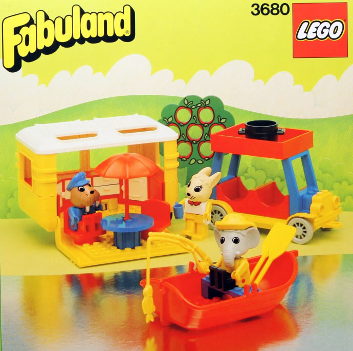 LEGO® Caravan and Rowboat