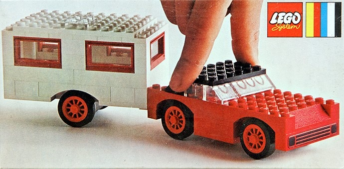 LEGO® Car and Caravan