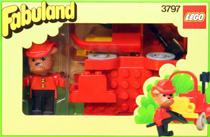 LEGO® Fire Chief Boris Bulldog
