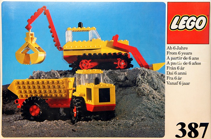 LEGO® Excavator and Dumper