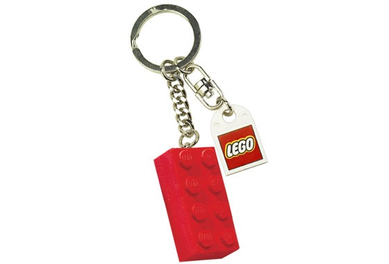 LEGO® Red Brick Key Chain