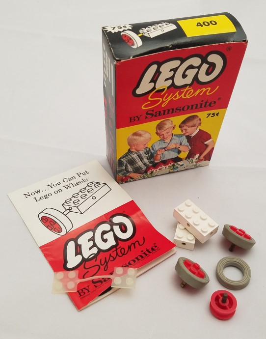 LEGO® Small Wheels with Axles 