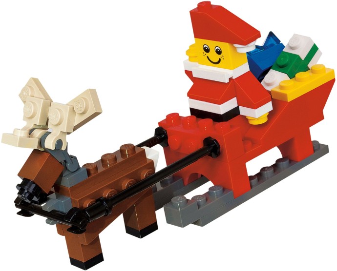 LEGO® Father Christmas with Sledge Building Set