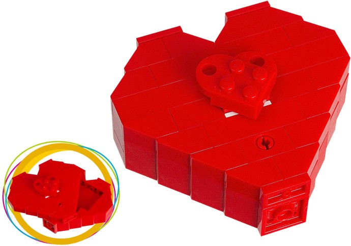 LEGO® Valentine's Day Heart Box