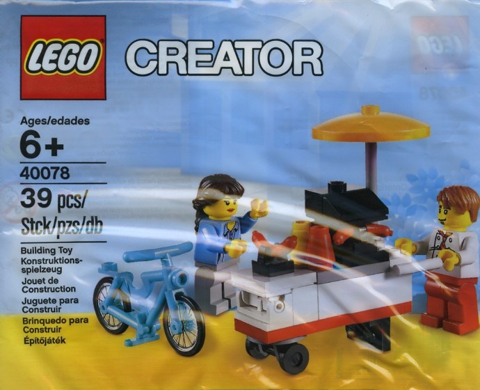 LEGO® Hot Dog Stand