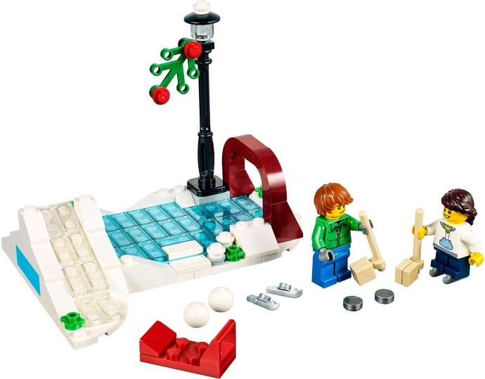 LEGO® Winter Skating Scene