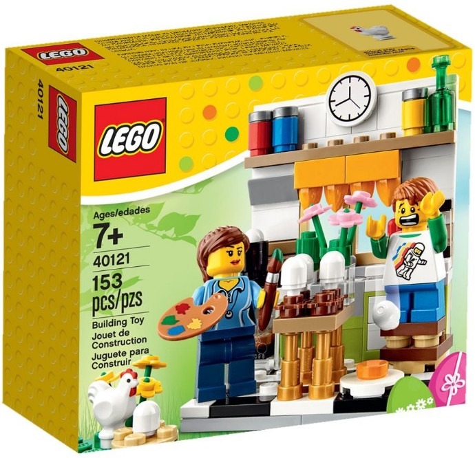 LEGO® Painting Easter Eggs