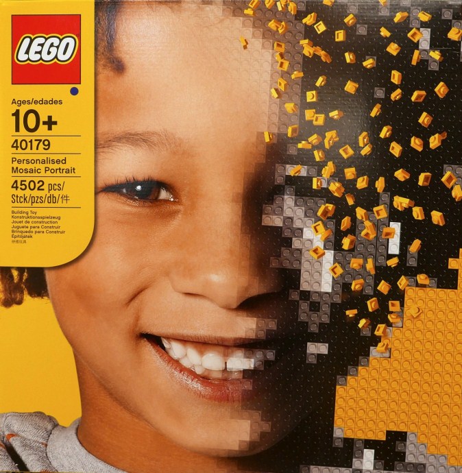 LEGO® Personalised Mosaic Portrait