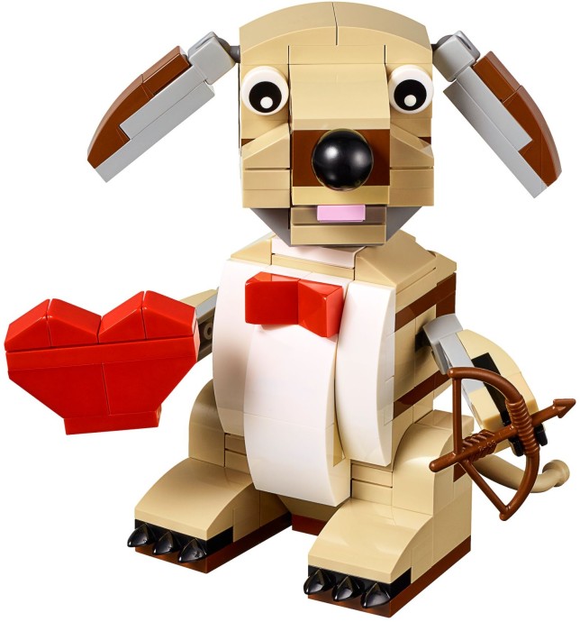 LEGO® Valentine's Cupid Dog