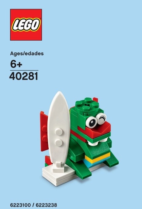 LEGO® Surfer Dragon