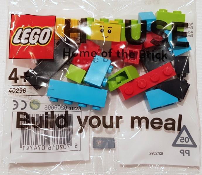 LEGO® LEGO House Build Your Meal Brick Bag