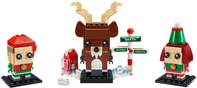 LEGO® Reindeer, Elf and Elfie