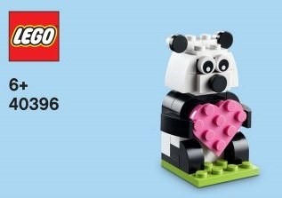 LEGO® Valentine Panda