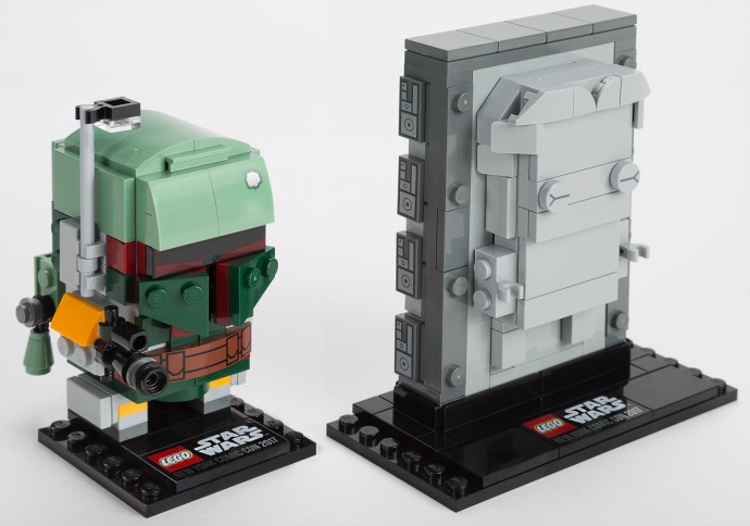 LEGO® Boba Fett and Han Solo in Carbonite