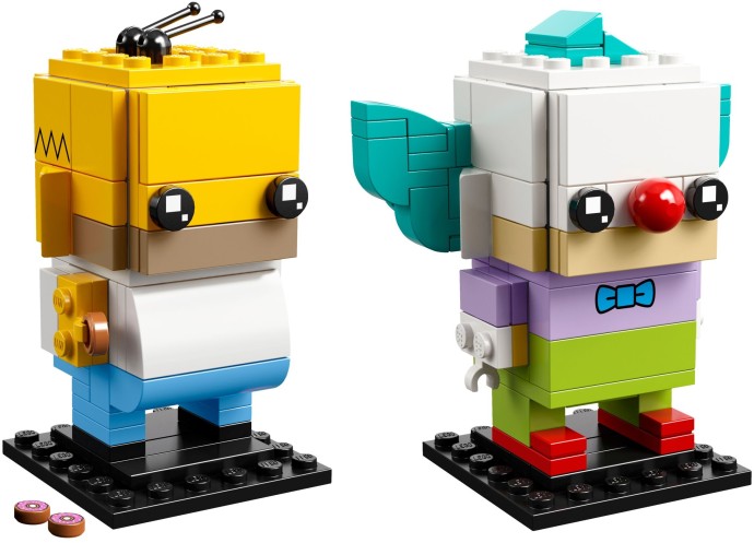 LEGO® Homer Simpson & Krusty the Clown