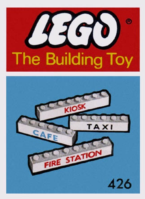 LEGO® 7 Named Beams (The Building Toy)