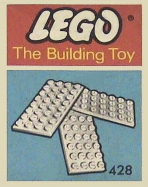 LEGO® 5 Plates 4 x 8 (The Building Toy)