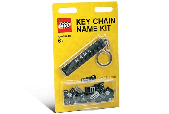 LEGO® Key Chain Name Kit