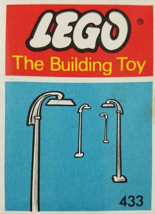 LEGO® 6 Street Lamps with Curved Top (The Building Toy)