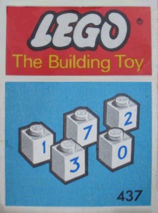 LEGO® 50 numbered bricks (The Building Toy)