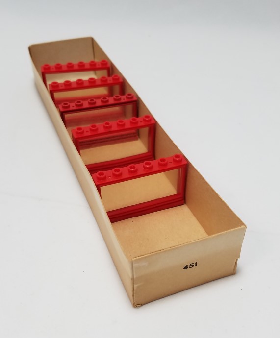 LEGO® 1 x 6 x 3 Window, Red or White
