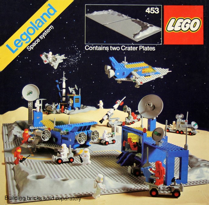 LEGO® Two Crater Plates