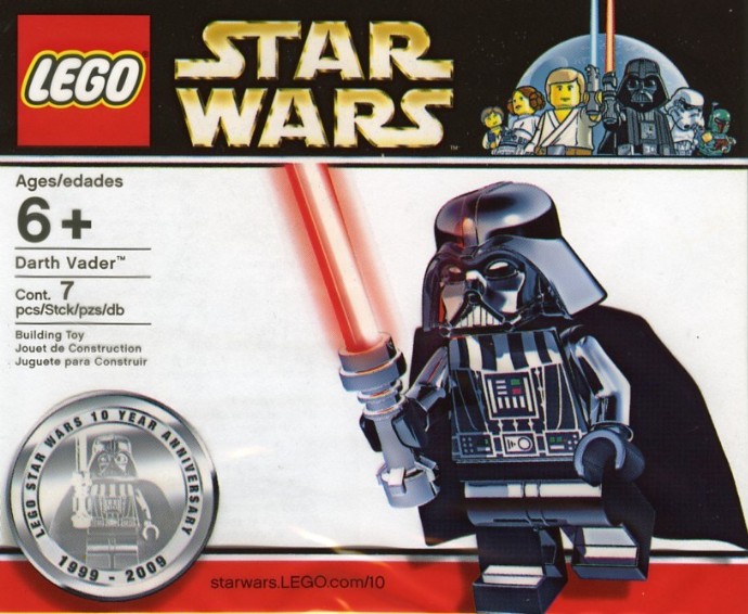 lego chrome darth vader