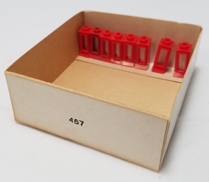 LEGO® 1 x 1 x 2 Window, Red or White