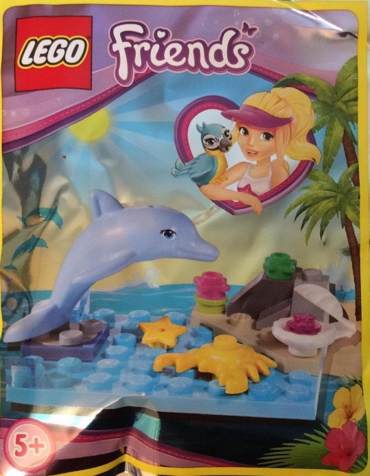 LEGO® Dolphin and beach