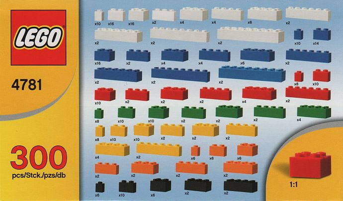 LEGO® Bulk Set - 300 bricks