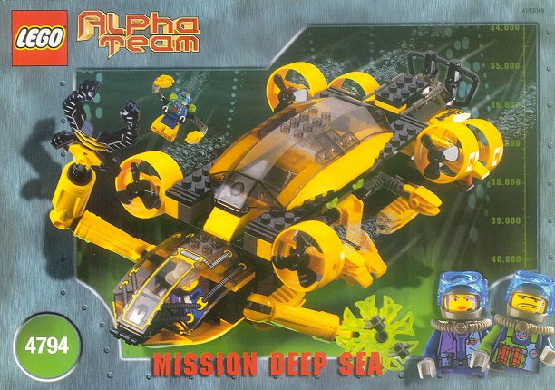 LEGO® Alpha Team Command Sub