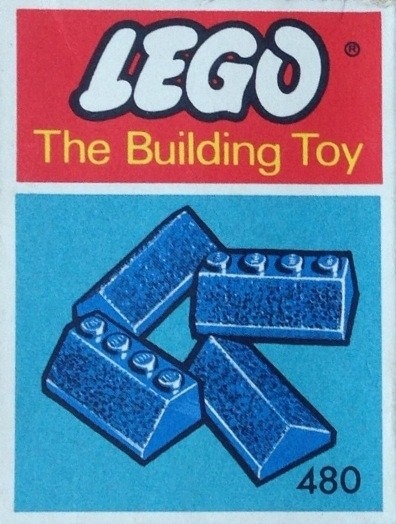 LEGO® Slopes and Slopes Double 2 x 4, Blue (The Building Toy)