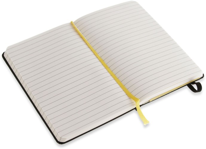 LEGO® Moleskine notebook yellow brick, ruled, small