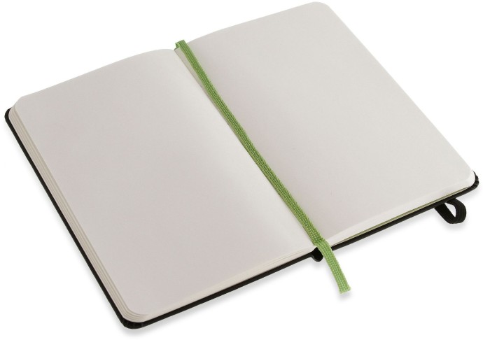 LEGO® Moleskine notebook green brick, plain, small
