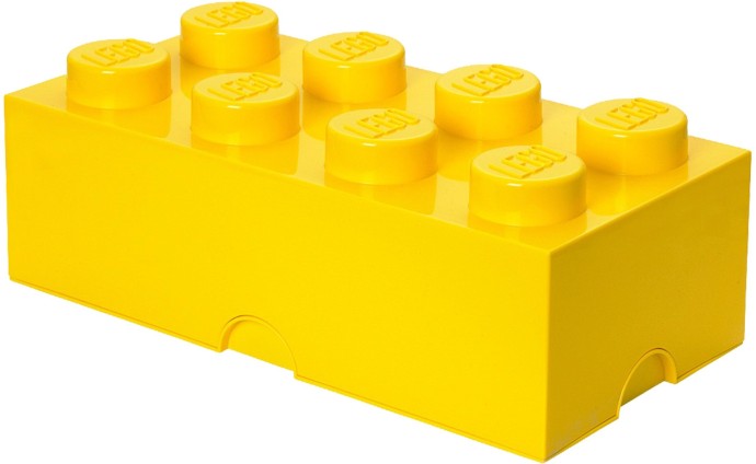 LEGO® 8 stud Yellow Storage Brick