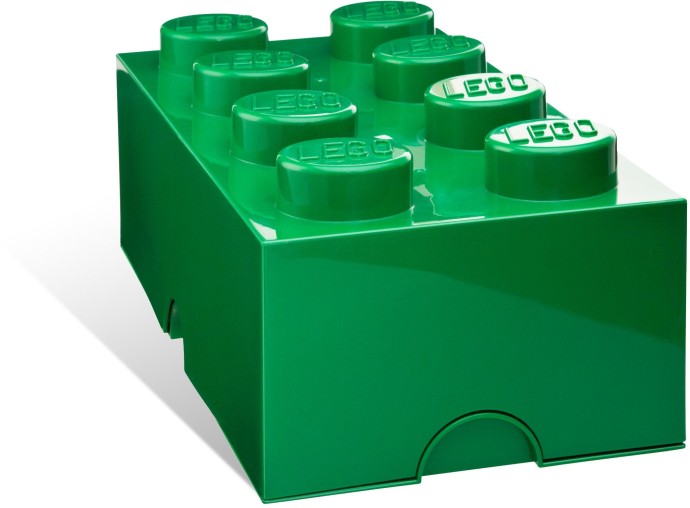 LEGO® 8-stud Green Storage Brick