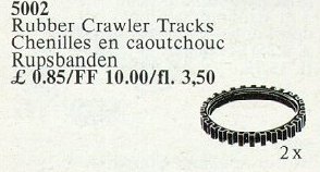 LEGO® 2 Rubber Crawler Tracks