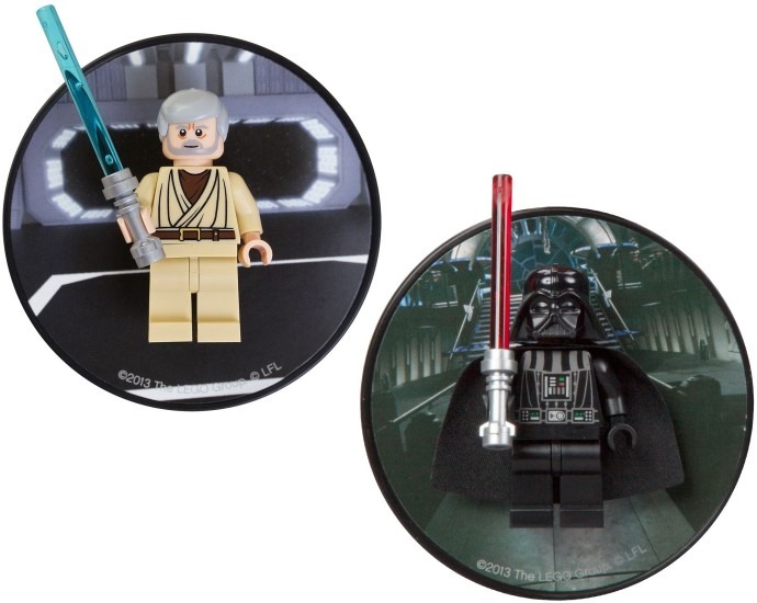 LEGO® Darth Vader and Obi Wan Kenobi Magnets