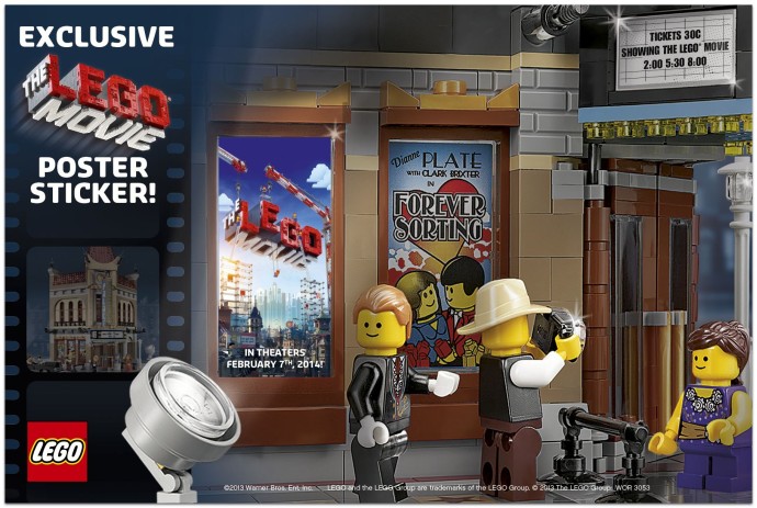 LEGO® The LEGO Movie Poster Sticker 