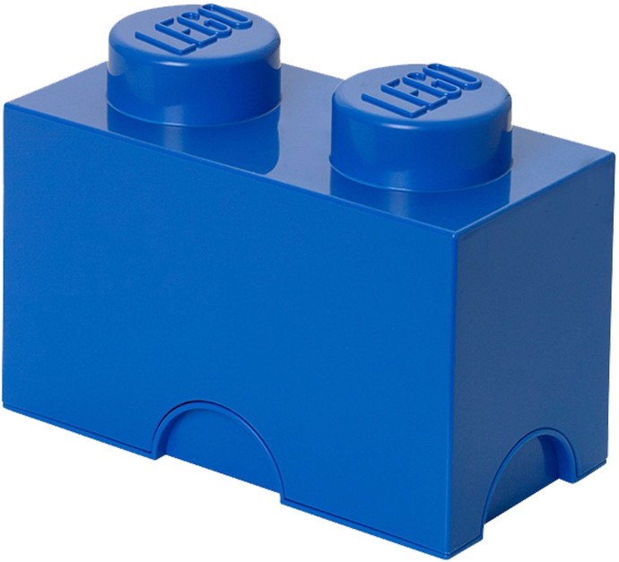 LEGO® 2 stud Blue Storage Brick