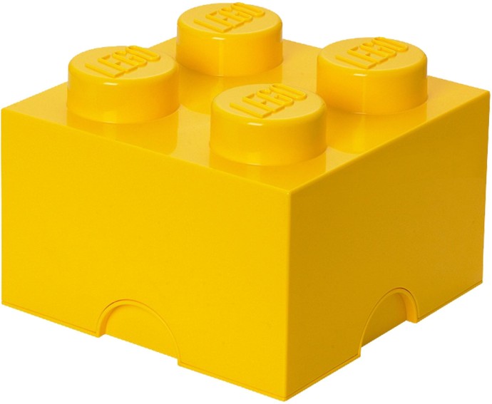 LEGO® 4 stud Yellow Storage Brick