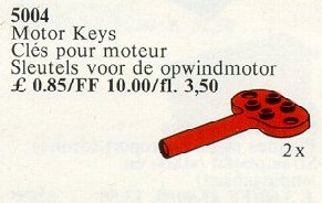 LEGO® 2 Keys for Wind-Up Motor