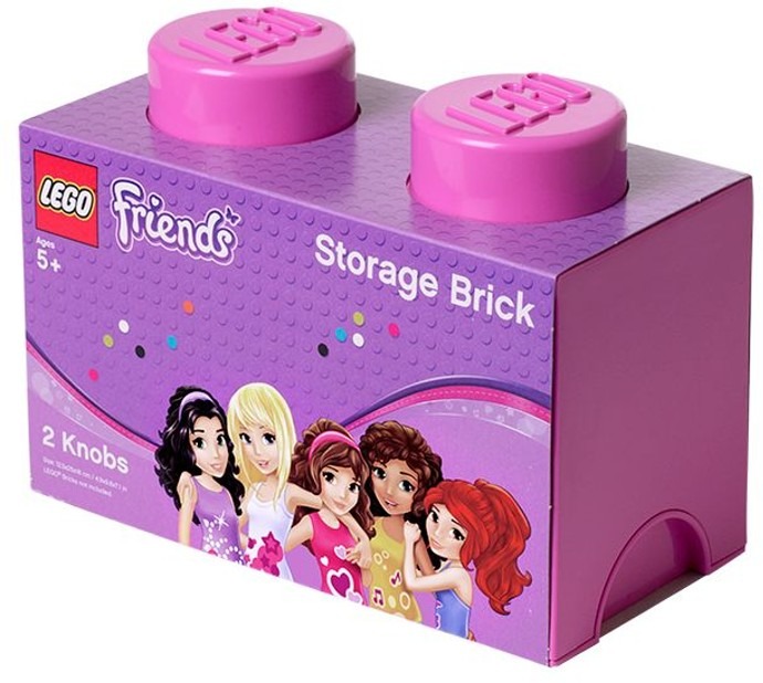 LEGO® LEGO Friends Storage Brick 2 Bright Purple